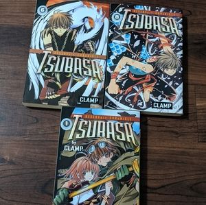 Tsubasa reservoir Chronicles manga 1, 6 & 8